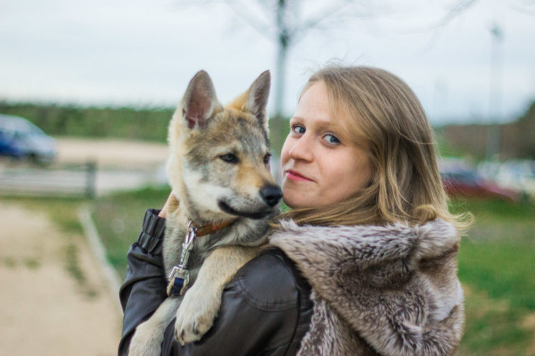 reportaje fotográfico mascotas wolfy